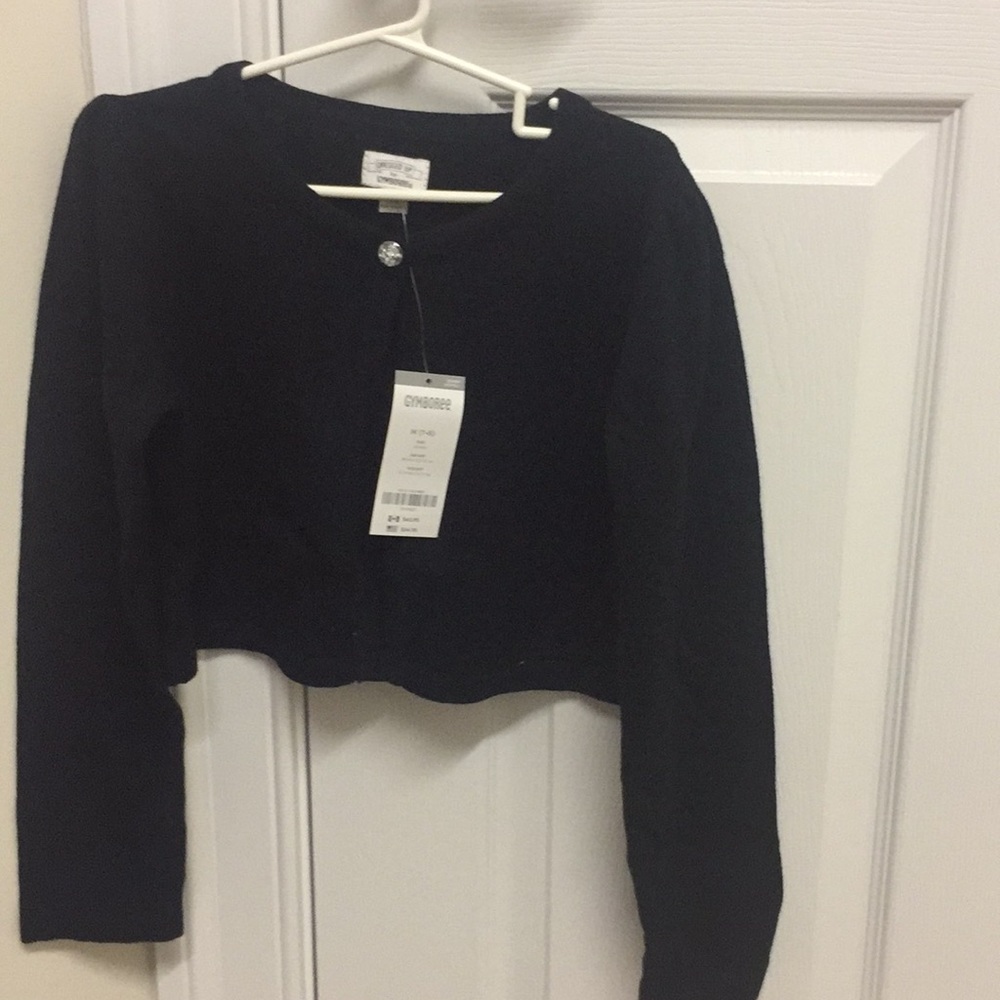 Gymboree black cardigan
